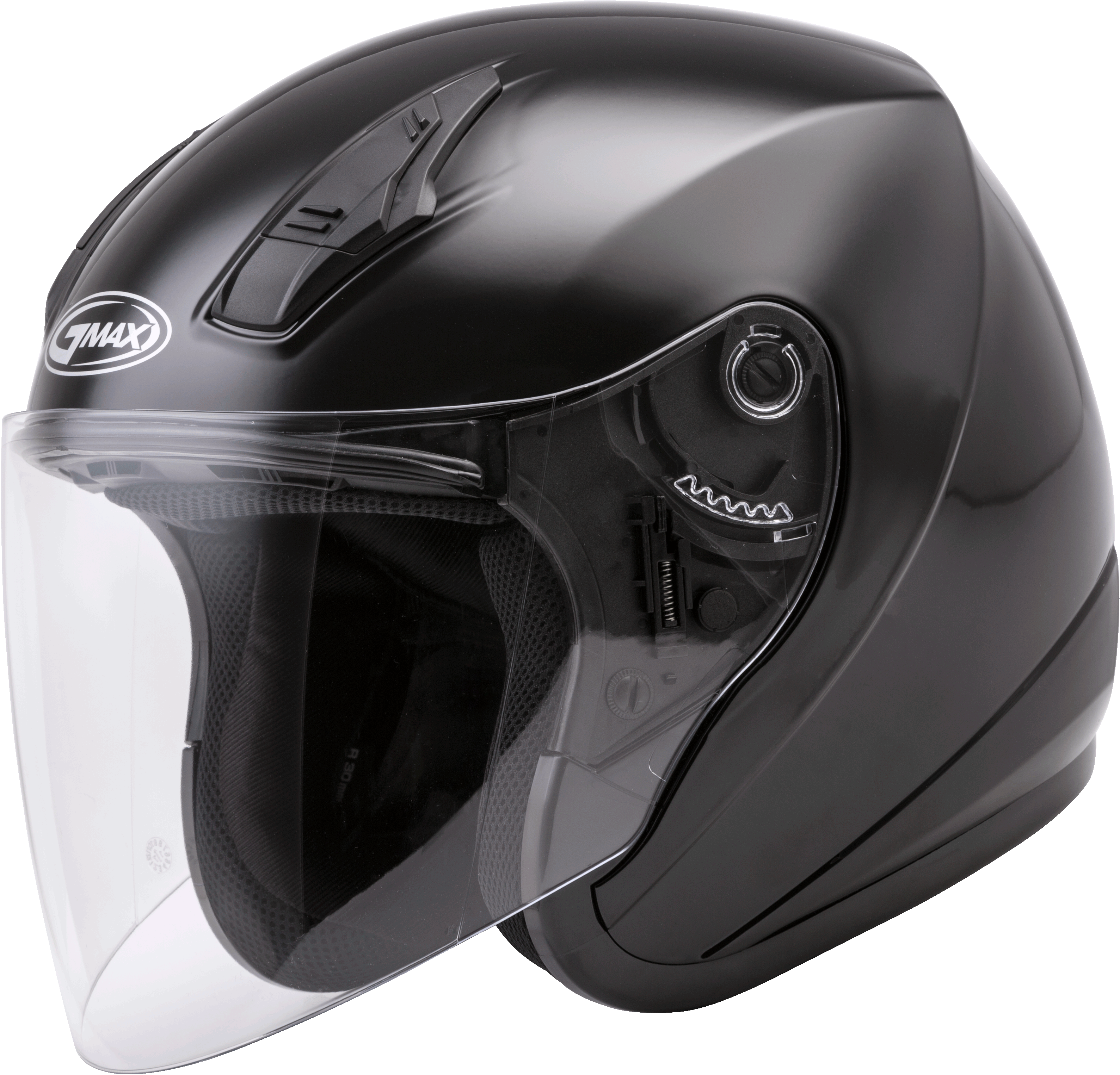 GMAX Of 17 Open Face Helmet Black Md - Helmets