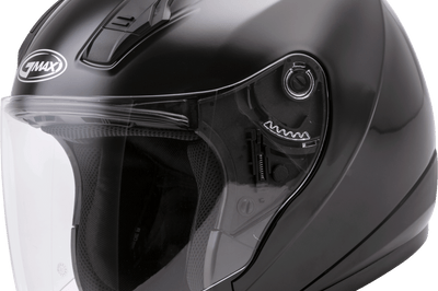 GMAX Of 17 Open Face Helmet Black Md - Helmets