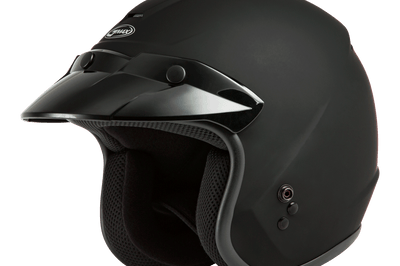 GMAX Of 2 Open Face Helmet Matte Black Sm - Helmets