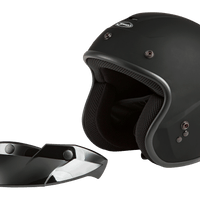 GMAX Of 2 Open Face Helmet Matte Black Xl - Helmets