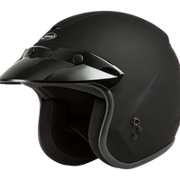 GMAX Of 2 Open Face Helmet Matte Black Xl - Helmets