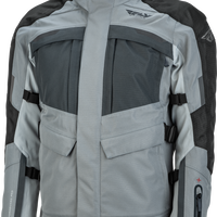 Fly Racing Off Grid Jacket Grey Xl Tall - Black / 2X-Large - Apparel Collection