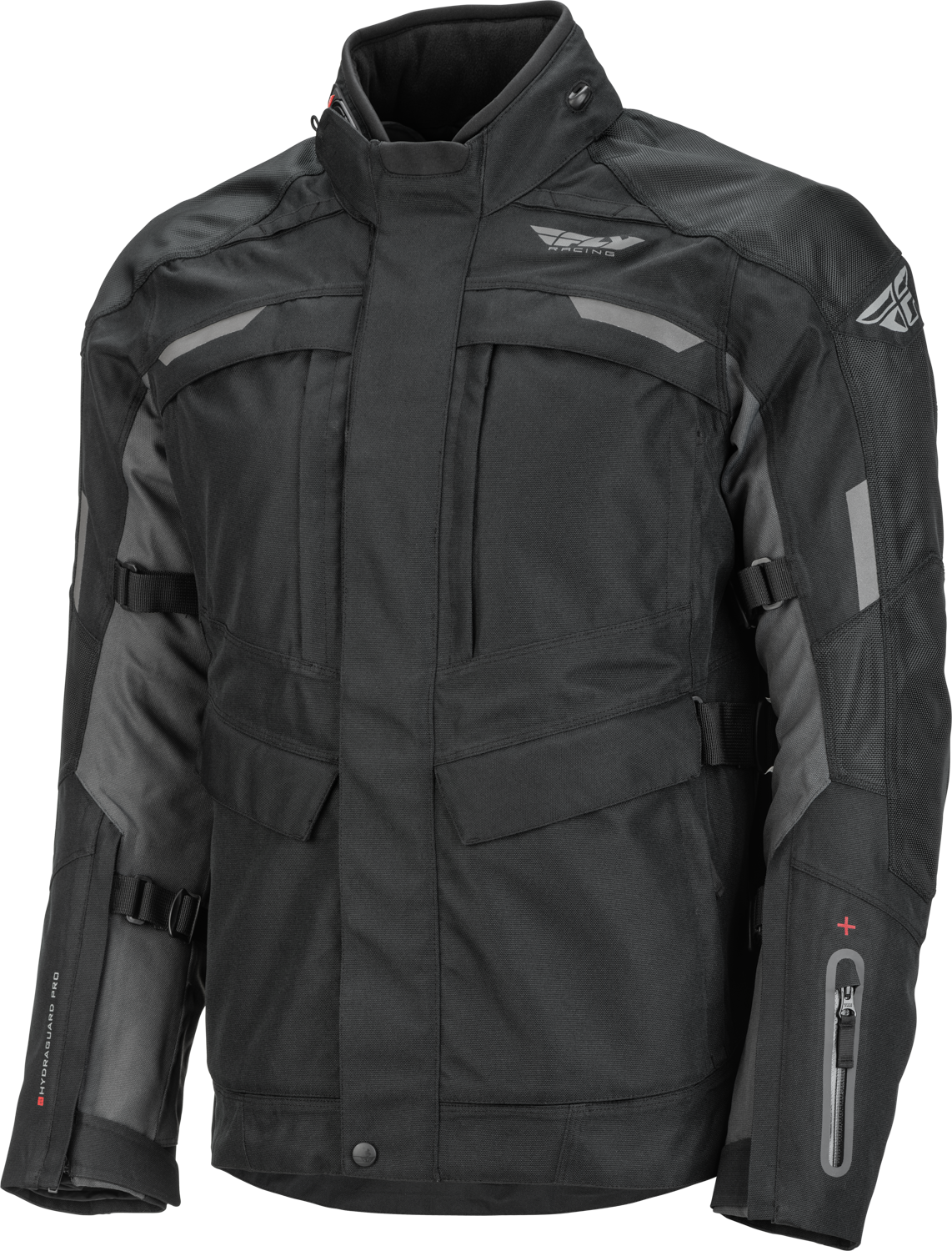 Fly Racing Off Grid Jacket Grey Xl Tall - Black / 2X-Large - Apparel Collection