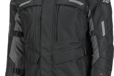 Fly Racing Off Grid Jacket Grey Xl Tall - Black / 2X-Large - Apparel Collection