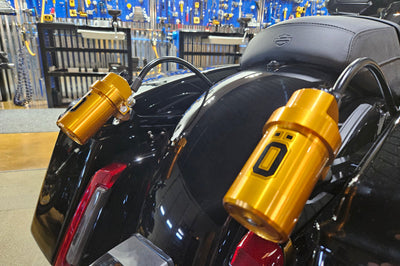 Ohlins 14-24 Harley FL Touring STX 36 Twin Blackline 13in Shocks - Suspension