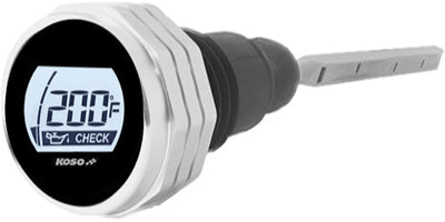 Koso Oil Dipstick Silver `17-up Touring Models - Harddrive Products