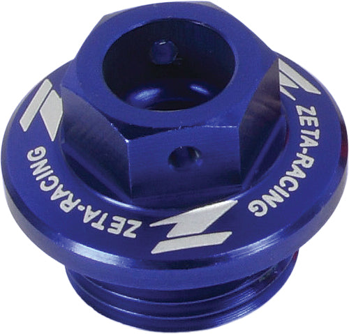 Zeta Oil Filler Plug Black - Blue - Street Collection