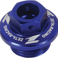 Zeta Oil Filler Plug Black - Blue - Street Collection