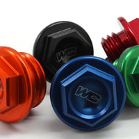 Works Oil Filler Plug Black - Blue - Offroad Collection