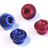 Works Oil Filler Plug Black - Blue - Offroad Collection