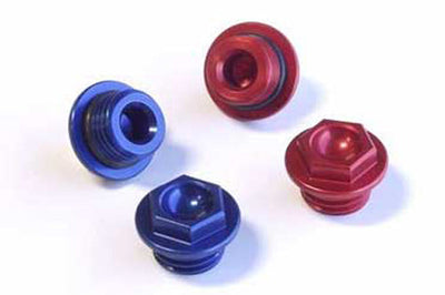 Works Oil Filler Plug Black - Orange - Offroad Collection