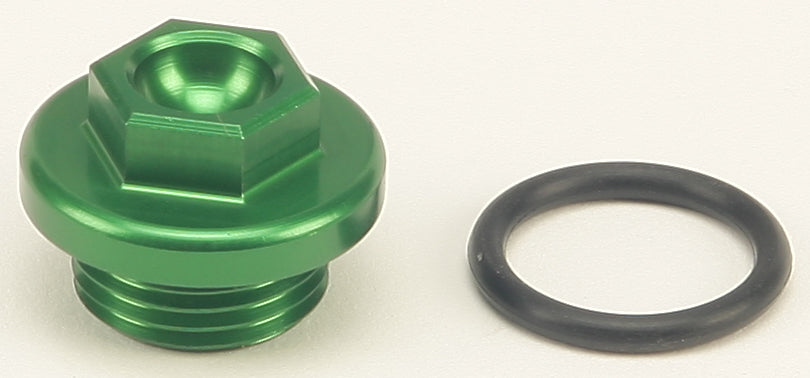 Works Oil Filler Plug Green - Offroad Collection