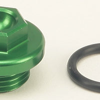 Works Oil Filler Plug Green - Offroad Collection
