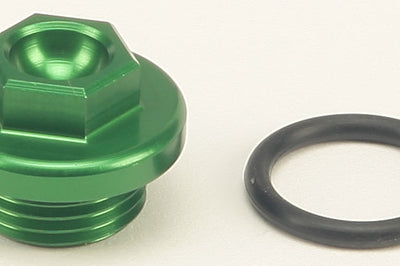 Works Oil Filler Plug Green - Offroad Collection