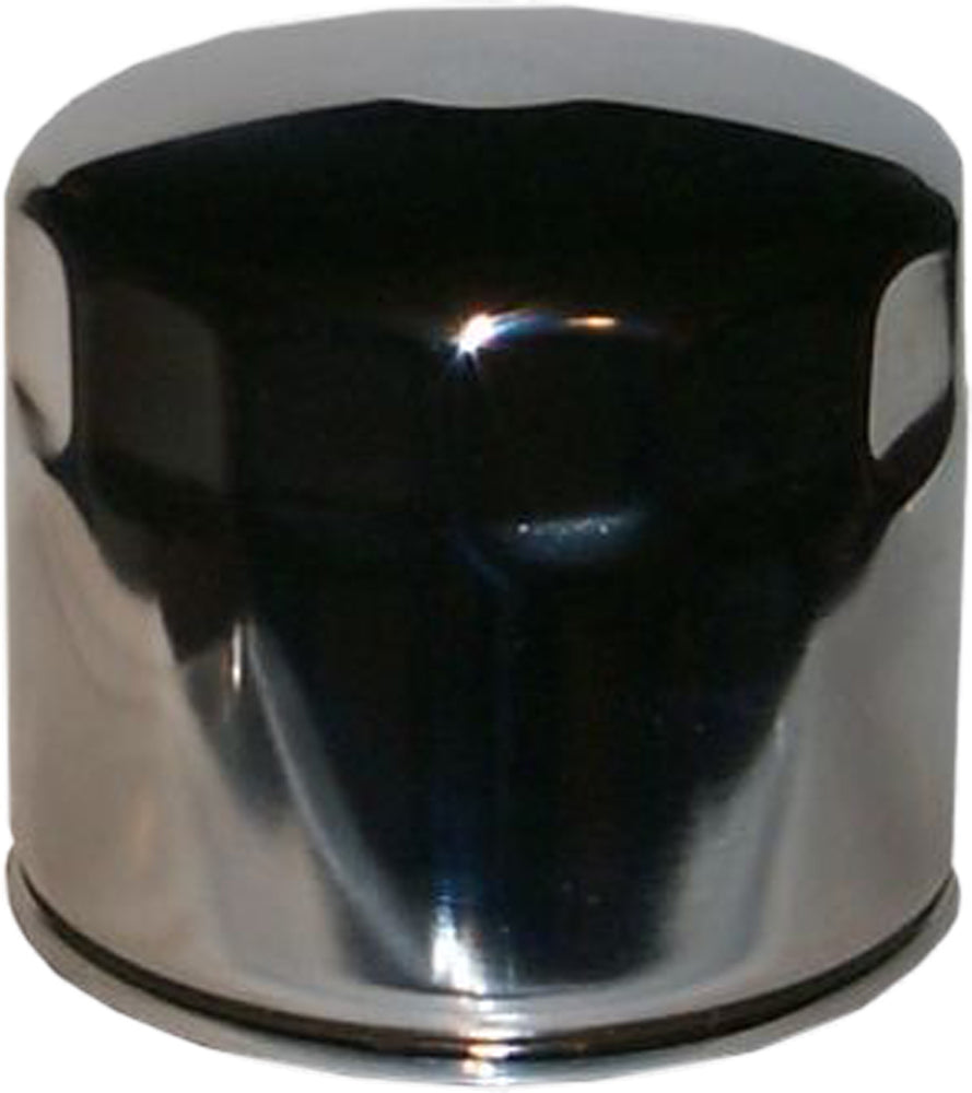 Hiflofiltro Oil Filter Chrome - Harddrive Products