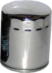 Hiflofiltro Oil Filter Chrome - Harddrive Products