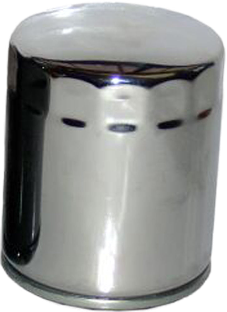 Hiflofiltro Oil Filter Chrome - Harddrive Products