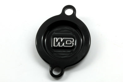 WORKS Oil Filter Cover Black Ktm/Hus/Gas - Filters