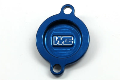 Works Oil Filter Cover Black Yam - Blue - Offroad Collection