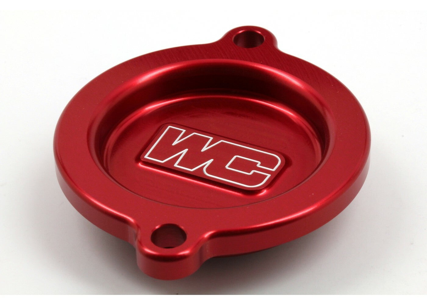 Works Oil Filter Cover Black Yam - Red - Offroad Collection