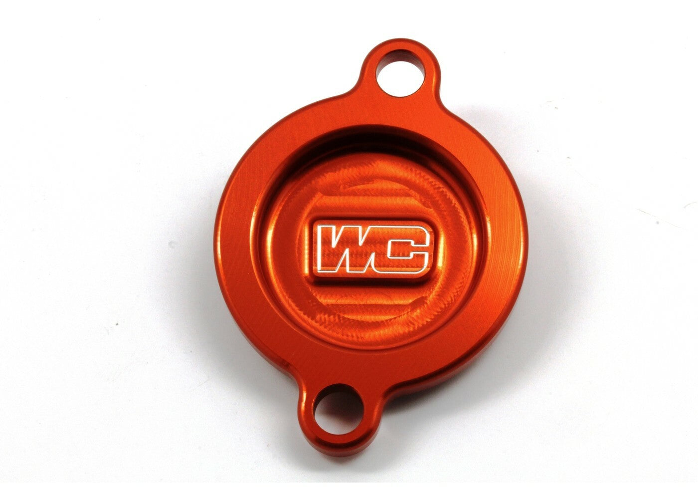 WORKS Oil Filter Cover Orange Ktm/Hus/Gas - Filters