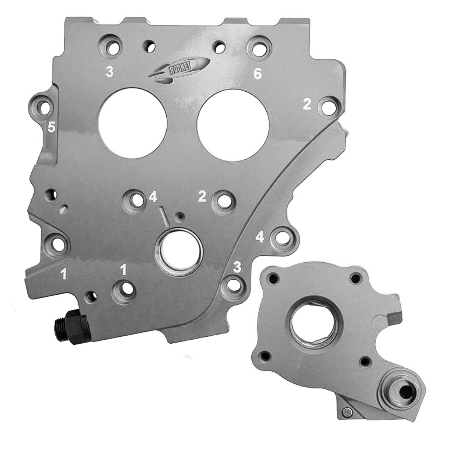 Rocket Performance Garage Llc Oil Pump And Cam Plate `07-17 Twin - Harddrive Products