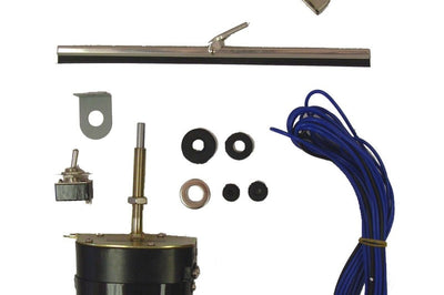 OMIX Omix 12-Volt Wiper Motor Kit 41-68 Willys Models - Exterior Styling
