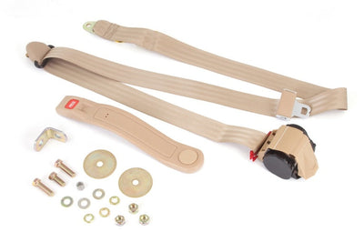 OMIX Omix 3-Point Seatbelt Tan 76-83 CJ5 & 87-95(YJ) - Safety