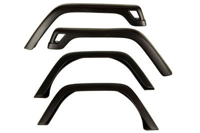 OMIX Omix 4-Piece Fender Flare Kit- 97-06 Jeep Wrangler - Flares & Trim