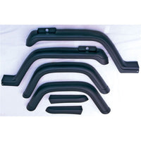 OMIX Omix 6-Piece Fender Flare Kit- 87-95 Wrangler YJ - Flares & Trim