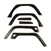 OMIX Omix 6-Piece Fender Flare Kit- 97-06 Jeep Wrangler - Flares & Trim