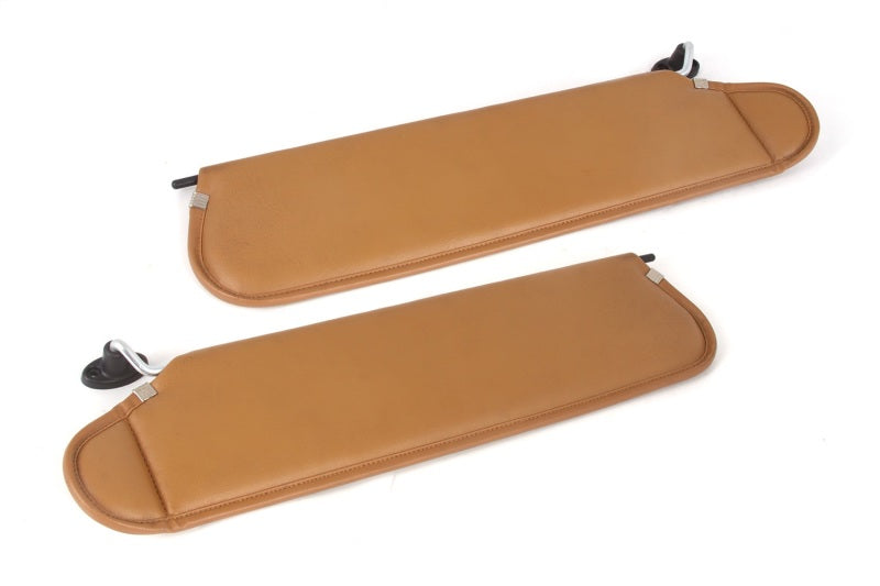 OMIX Omix Camel Sunvisor Set For 97-02 Jeep Wrangler TJ - Interior Accessories