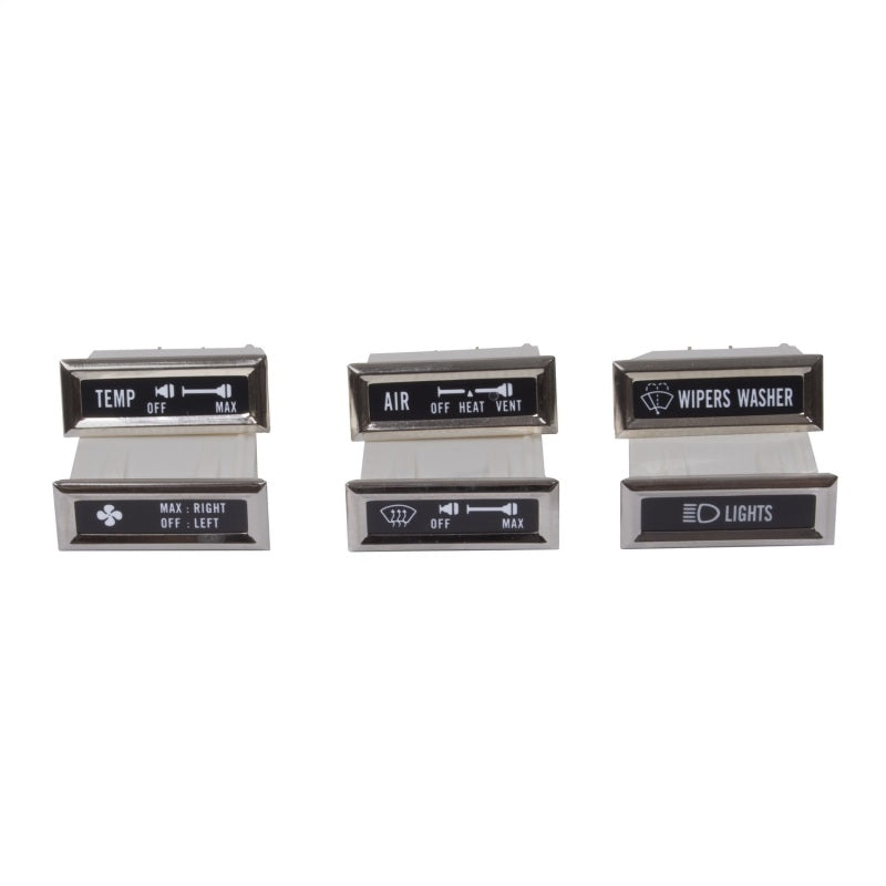 OMIX Omix Dash Indicator Light Kit 76-86 Jeep CJ Models - Interior Accessories