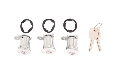 OMIX Omix Door Lock Cylinder Kit 3- 76-90 Jeep CJ/XJ/MJ/YJ - Exterior Styling