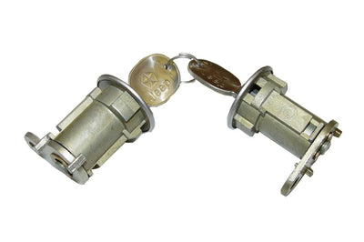 OMIX Omix Door Lock Cylinder Set- 76-90 Jeep CJ/XJ/MJ/YJ - Exterior Styling