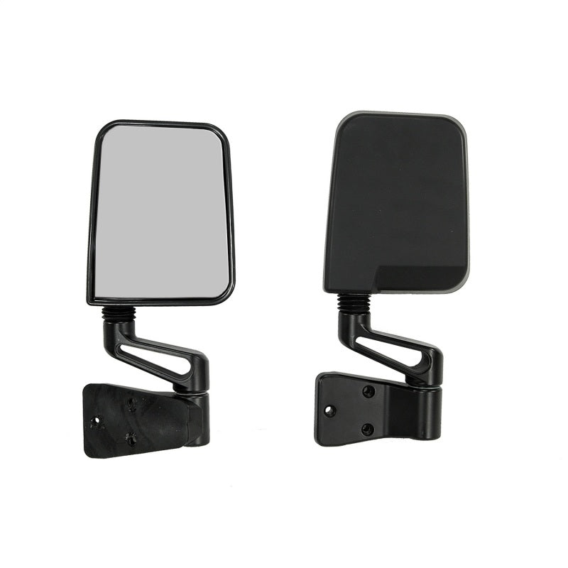 OMIX Omix Door Mirror Kit Black- 87-02 Jeep Wrangler - Exterior Styling
