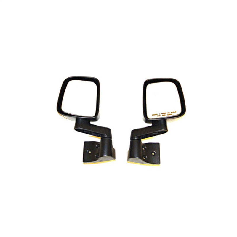 OMIX Omix Door Mirror Kit Black- 87-06 Jeep Wrangler - Exterior Styling