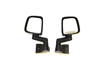 OMIX Omix Door Mirror Kit Black- 87-06 Jeep Wrangler - Exterior Styling