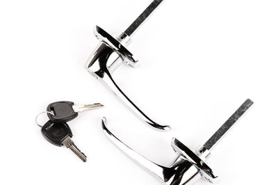 OMIX Omix Exterior Door Handle Kit- 76-80 Jeep CJ7 - Styling