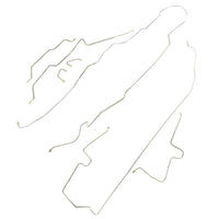 OMIX Omix Full Brake Line Set 7 Piece 97-06 Jeep Wrangler - Fabrication