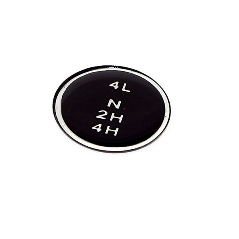 OMIX Omix Insert Shift Knob Pattern - Interior Accessories