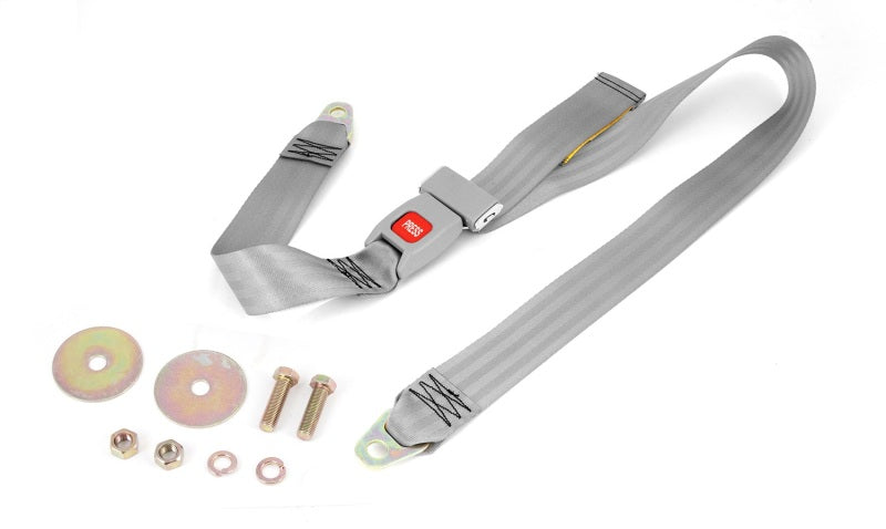 OMIX Omix Lap Seat Belt Gray 87-95 Jeep Wrangler YJ - Safety