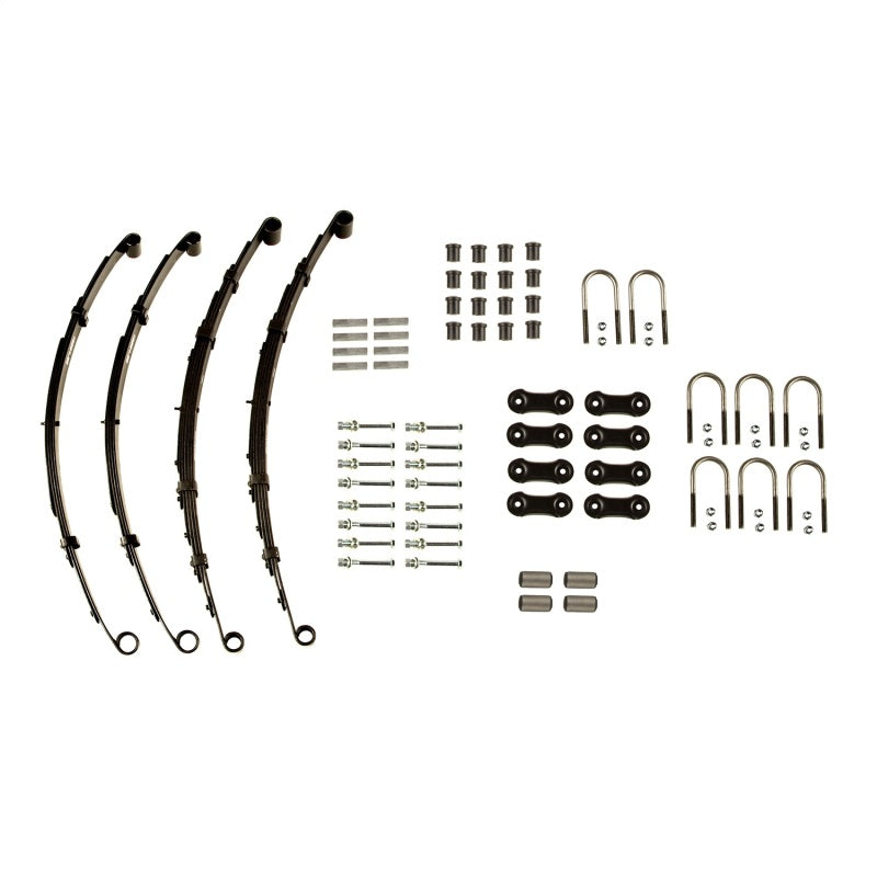 OMIX Omix Leaf Spring Kit W/O Shocks- 87-95 Jeep Wrangler - Suspension