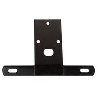 OMIX Omix License Plate Bracket Black- 76-86 CJ Models - Fabrication