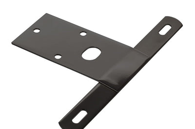 OMIX Omix License Plate Bracket Black- 76-86 CJ Models - Fabrication