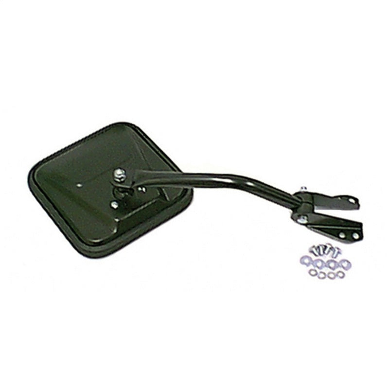 OMIX Omix Mirror Head and Arm Blk Lt-Side- 55-86 CJ Models - Exterior Styling