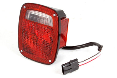 OMIX Omix Right Black Tail Lamp 91-97 YJ TJ Wrangler - Lights