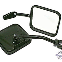 OMIX Omix Side Mirror Kit Black- 55-86 Jeep CJ Models - Exterior Styling