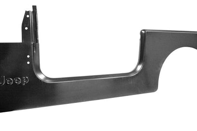 OMIX Omix Side Panel w/ Logo Lt 76-95 CJ7 and(YJ) - Exterior Styling