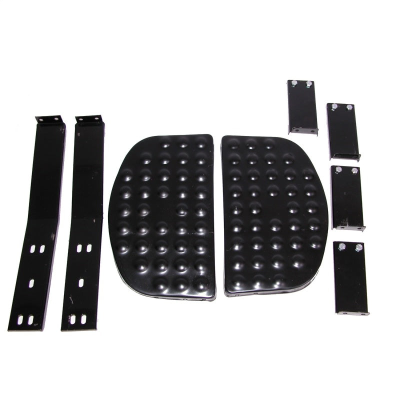 OMIX Omix Side Step Kit Black Universal Application - Nerf Bars & Running Boards